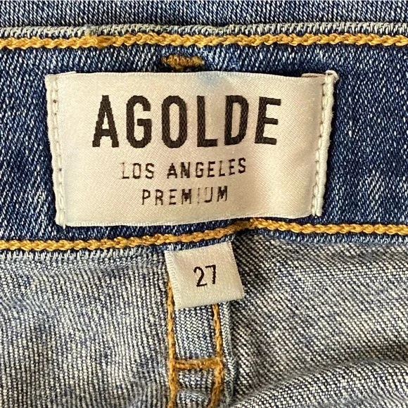 Agolde Sophie High Rise Skinny Crop Jeans in Adore Sz 27 - Picture 11 of 14
